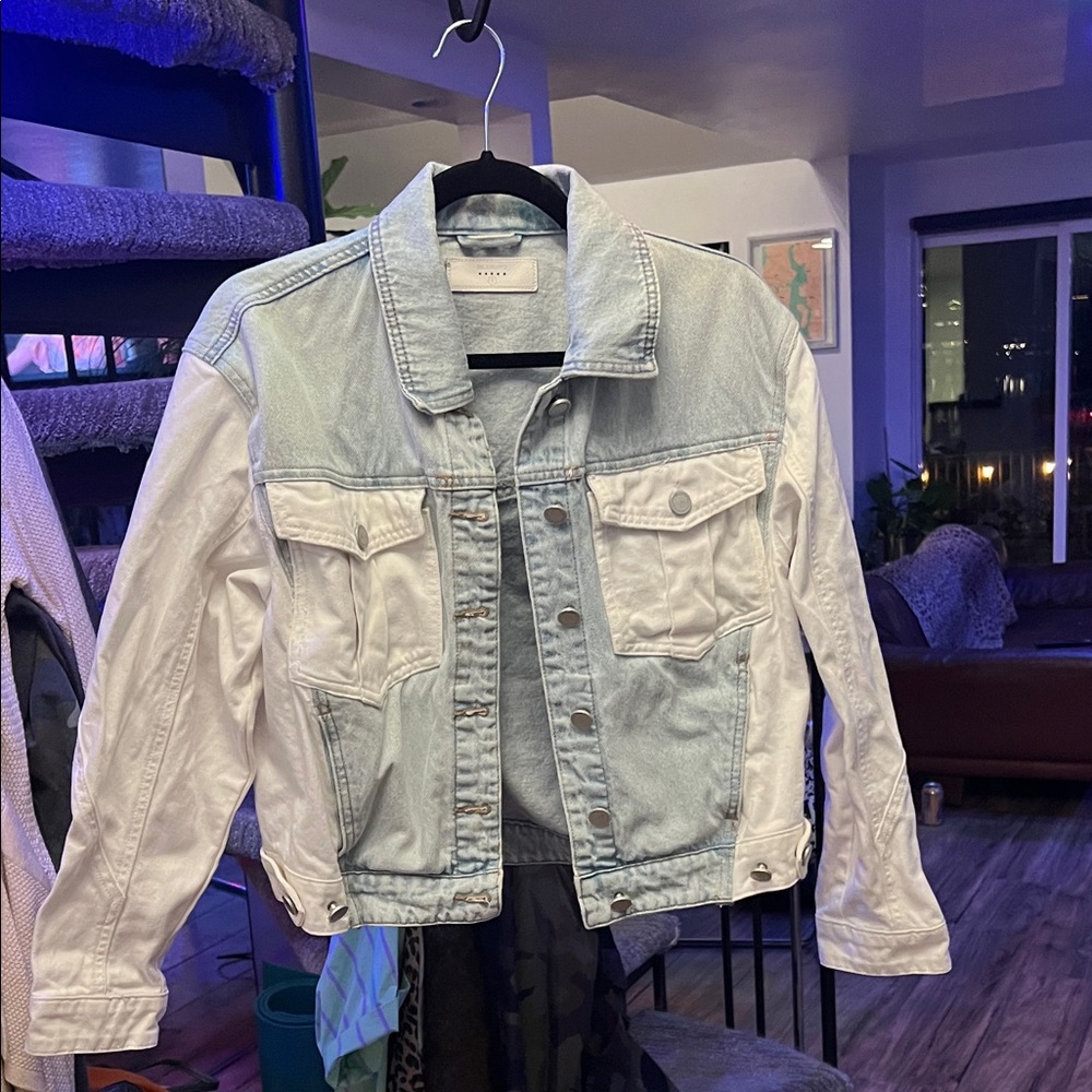 Blank NYC Light Blue Denim Jacket
